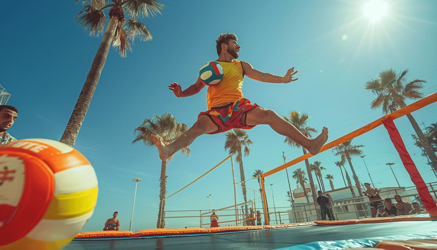 Découverte du Bossaball, un sport qui défie la gravité